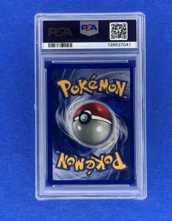 Pokemon TCG Machamp Holo Rare 1st Edition Base Set 8/102 PSA 9 - Image 2