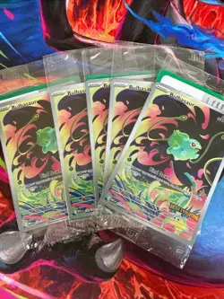 Bulbasaur 133/132 Mega Evolution Stamped Promo (box topper) - Pokemon - SEALED - Image 3