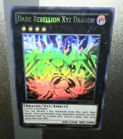 Dark Rebellion Xyz Dragon (Ghost Rare) NECH-EN053 The New Challengers-1st... - Image 1