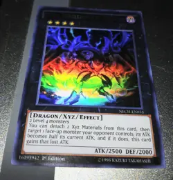 Dark Rebellion Xyz Dragon (Ghost Rare) NECH-EN053 The New Challengers-1st... - Image 3