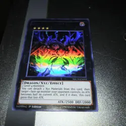 Dark Rebellion Xyz Dragon (Ghost Rare) NECH-EN053 The New Challengers-1st... - Image 5