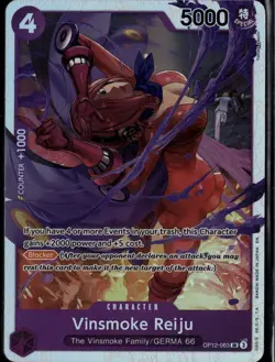 Legacy of the Master #OP12-063 Vinsmoke Reiju - Image 1