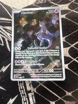 Pokemon Holo Card Lot Mewtwo, Gloom, Meowth EX 2023 Basic Stage 1 English - Image 1