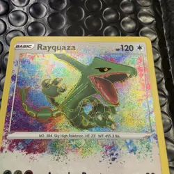 Pokemon Rayquaza 138/185 Amazing Rare Holo Swsh04 Vivid Voltage TCG Card - Image 4