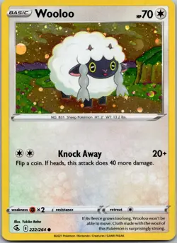 Wooloo - (Cosmos Holo) Holo Promo Miscellaneous Cards & Products 222/264 NM - Image 1