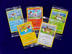 Pokemon Futsal On The Ball Football set, 5 Promo cards all Sealed RB - Image 1
