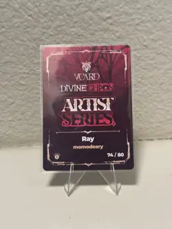 Vcard Divine Chaos 1st Edition Box Topper Ray 74/80 momodeary - Image 2