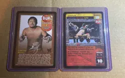 Tajiri WWE RAW Deal Lot (2) Cards - Image 1