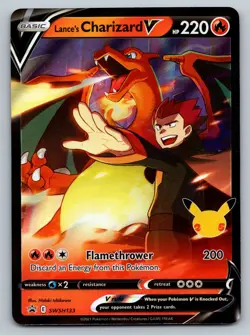 Lance's Charizard V - Promo SWSH: Sword & Shield Promo Cards SWSH133 NM - Image 1