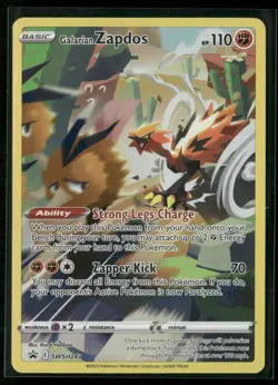 Galarian Zapdos SWSH: Sword & Shield Promo Cards SWSH283 Holo NM - Image 1