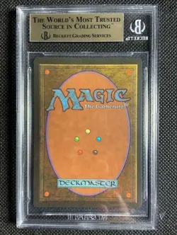 1996 MTG Japanese FBB Chronicles Legends Nicol Bolas R D BGS 9.5 GEM MINT Pop 1 - Image 2