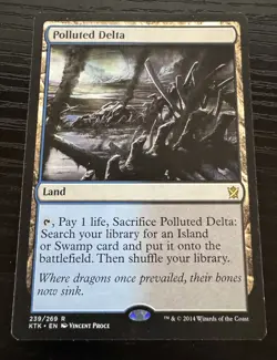 Polluted Delta - Khans of Tarkir MTG Magic the Gathering - Image 1