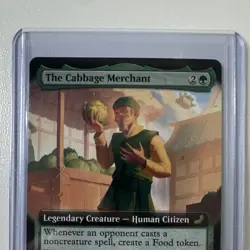 Wizards MTG The Cabbage Merchant TLE Legendary Creature Rare Green 0203 - Image 3