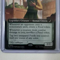 Wizards MTG The Cabbage Merchant TLE Legendary Creature Rare Green 0203 - Image 4