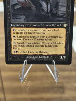 Fain, the Broker (Retro Frame) #105 (NM) Brothers' War BRC Magic MTG Free Ship! - Image 3