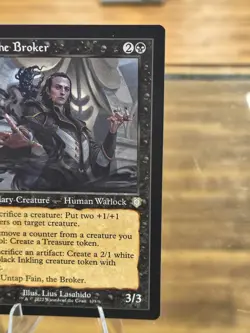 Fain, the Broker (Retro Frame) #105 (NM) Brothers' War BRC Magic MTG Free Ship! - Image 4