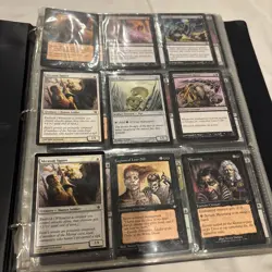 Magic The Gathering Collection Vintage Mtg Huge Binder - Image 2