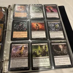Magic The Gathering Collection Vintage Mtg Huge Binder - Image 3