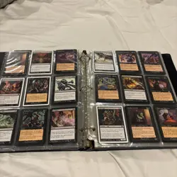 Magic The Gathering Collection Vintage Mtg Huge Binder - Image 5