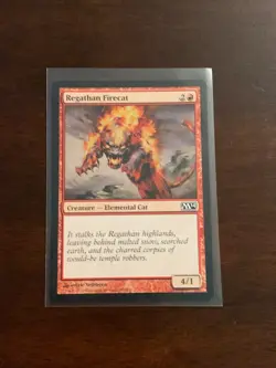 Magic the Gathering 2014 Regathan Firecat - Image 1