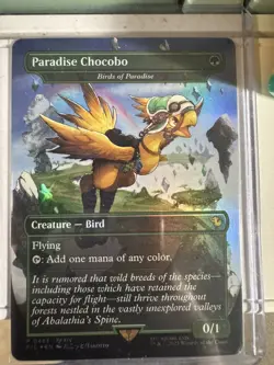 Tataru Taru (Borderless) (CHOCOBO TRACK FOIL) and Paradise Chocobo - Image 3