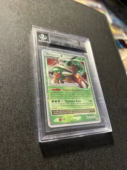 Torterra LV.X 123/130 Holo Pokemon 2007 Diamond & Pearl Beckett BGS 9 - Image 3
