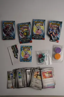 Pokemon Card Lot & Journey Together Build A Battle Box 67+ Ct - Image 2