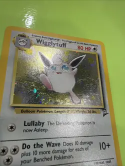 Wigglytuff 019/130 Base Set 2 Holo Nintendo Pokemon Hologram 2000 - Image 3