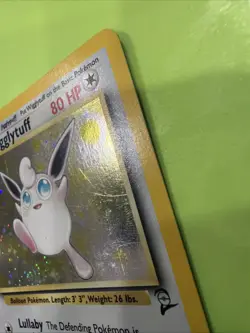 Wigglytuff 019/130 Base Set 2 Holo Nintendo Pokemon Hologram 2000 - Image 4