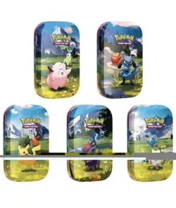 Pokemon TCG: Mega-Evolution Ascended Heroes - Sealed Mini Tins - X5 brand new - Image 1