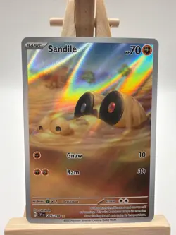 Sandile - 216/198 - Scarlet & Violet Base - NM/LP - Pokemon - Read Desc. - Image 1