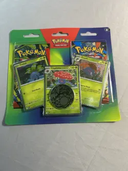 Pokemon TCG Vileplume Oddish Gloom 2 Pack Blister w Coin Sealed - Image 1