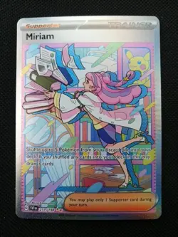 Miriam - 251/198 - Pokemon Scarlet Violet Base Special Illustration Rare LP - Image 1