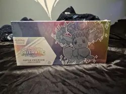New Sealed Pokemon Tcg Prismatic Evolutions Super Premium Collection Box SPC UPC - Image 1