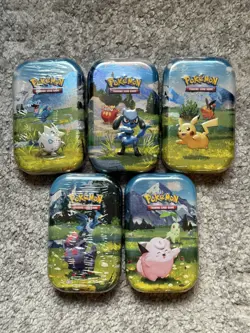 Pokemon TCG - Ascended Heroes Mini Tin Bundle Full Set 5x Tins - NEW & SEALED ✅ - Image 1