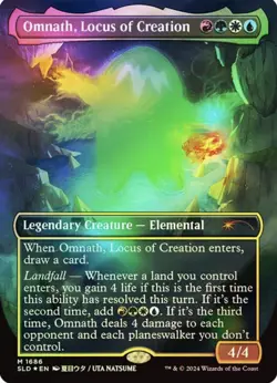 🧙Omnath, Locus Of Creation M 1686 FOIL Secret Lair MTG - Image 1