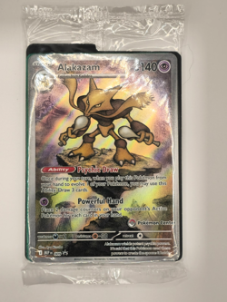Alakazam #009 (Pokemon Center Exclusive) Black Star Promo Mega Evolution SEALED - Image 1