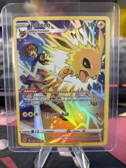 Pokemon TCG Jolteon TG04/TG30 Holo Rare Trainer Gallery Brilliant Stars - Image 1