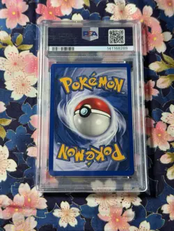 1999 POKEMON GAME 1ST ED-SHADOWLESS #8 MACHAMP HOLO PSA 7 - Image 2