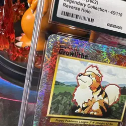 Growlithe 45/110 Reverse Holo - CGC 5.5 - Legendary Collection - Pokemon TCG - Image 2