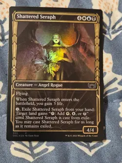Shattered Seraph FOIL (333) Showcase Streets of New Capenna SNC MTG Magic - Image 1
