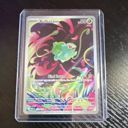 Pokemon Bulbasaur Holo Illustration Rare Me01 Mega 133/132 80HP MEGA EVOLUTION🔥 - Image 1