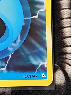 Pokemon TCG Water Energy 107/110 Holo EX Ruby & Sapphire EX Holon Phantoms 2006 - Image 2