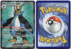 EMPOLEON EX 114/094 ULTRA RARE PHANTASMAL FLAMES POKEMON HOLO NM - Image 3