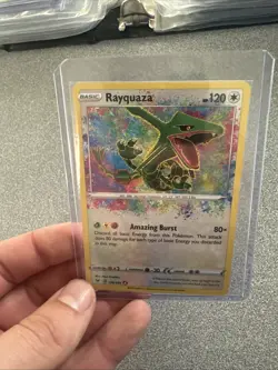 Pokemon TCG Rayquaza 138/185 Swsh04: Vivid Voltage Holo NM/M - Image 1
