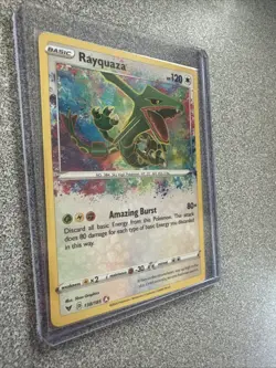 Pokemon TCG Rayquaza 138/185 Swsh04: Vivid Voltage Holo NM/M - Image 3