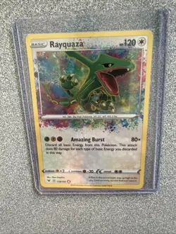 Pokemon TCG Rayquaza 138/185 Swsh04: Vivid Voltage Holo NM/M - Image 4