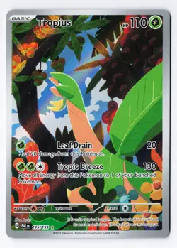 Tropius 195/193 - Pokemon Paldea Evolved Illustration Rare IR Full Art Holo NM - Image 1