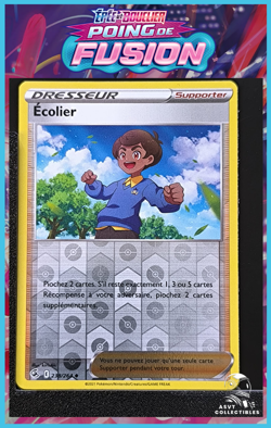 Carte Pokemon Ecolier 238/264 Reverse EB08 Poing de Fusion FR - Image 1