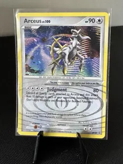 Pokemon Arceus DP50 Diamond and Pearl Holo - 2009 LP - Image 1